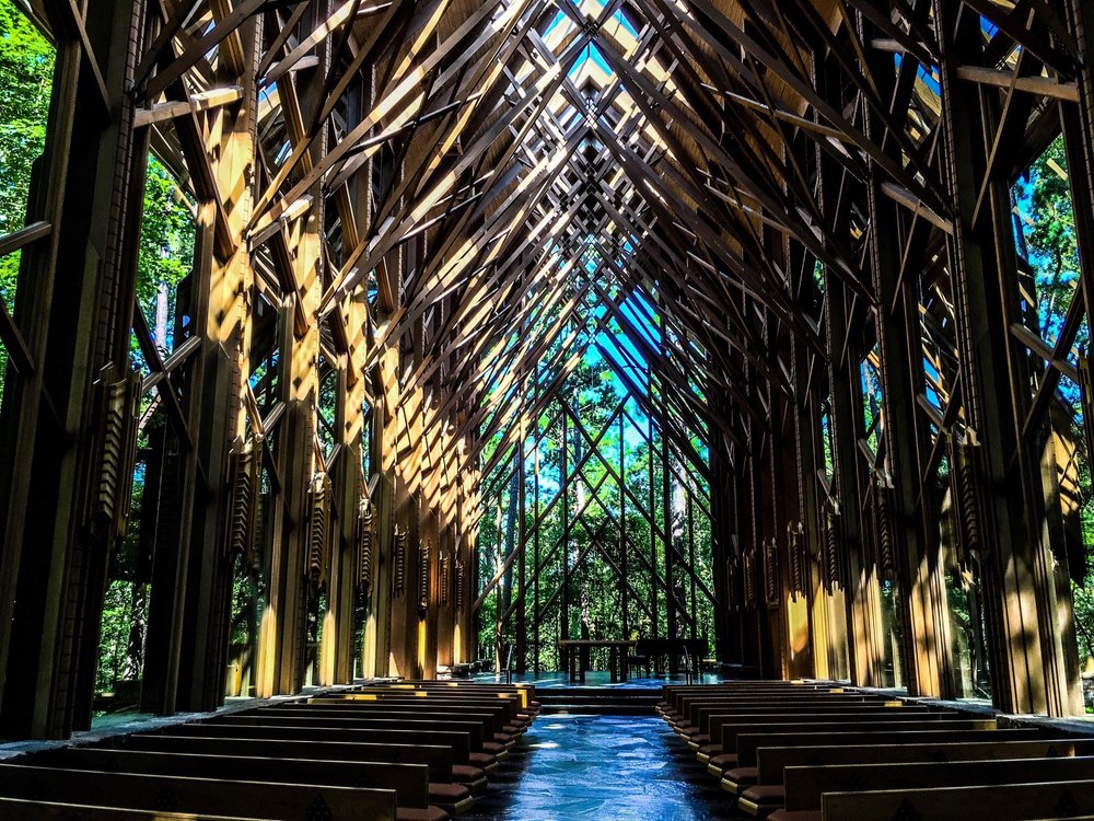 Anthony Chapel - A Glass Cathedral in Nature's Cathedral