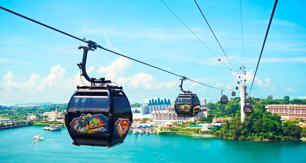 Singapore Cable Car: Sky-High Views and Island Adventures